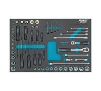 HAZET Serie di chiavi a bussola, chiavi a doppio anello TX, inserti chiave a bussola, ecc. 163-53/75 Quantità:1