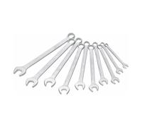 Hazet 600Spc/10 Serie di Chiavi Combinate a Forchetta/Ad Anello, Argento, Numero Utensili 10