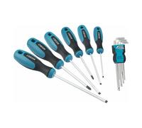 HAZET Serie di giraviti 810/2, Profilo intaglio a croce PH, Profilo ad intaglio, Profilo esagonale interno, 0,5 x 3 - 1,2 x 6,5, PH1 - PH2, 1,5 - 10 Quantità:1