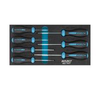 HAZET Serie di giraviti HEXAnamic® 802TH/7, Profilo TX Tamper Resistant, T8 H - T30 H Quantità:1