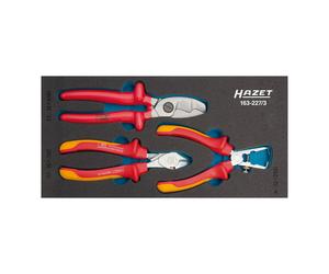 HAZET Serie di pinze, con isolamento di protezione 163-227/3 Quantità:1