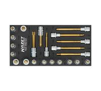 HAZET Cacciaviti Cacciavite Set Chiavi a Bussola 22tlg 163-492/22