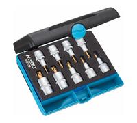 HAZET Set di chiavi a bussola e cacciaviti TX 992/9 quadro cavo 12,5mm, 1/2" profilo interno TX T 20 - T 60, 9pz. Quantità:1