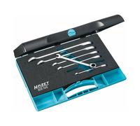 HAZET Set di chiavi combinate a cricchetto 606N/6, profilo esterno a doppio esagono Traction 8 - 19, 6pz. Quantità:1