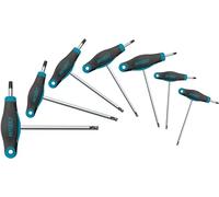 HAZET Set di chiavi esagonali a L 829KKT/7 I Profilo TORX I Set di 7 pezzi con diverse misure e versioni
