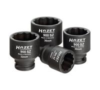 HAZET Set di trasmissione, giunzione e semiasse 900SZ/4, quadro cavo 12,5mm (1/2 pollice) profilo a doppio esagono esterno Traction 24 - 36, 4pz. Quantità:1