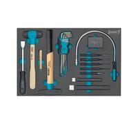 HAZET Set di utensili, brugole, div. utensili 163-60/22 profilo a esagono incassato, 22pz. Quantità:1