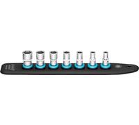 HAZET SmartRail 1/4" 850-SR/7 Guida per bussole in plastica Supporto per 7 bussole| Azionamento: quadro 6,3 mm (1/4 di pollice), uscita: Profilo TORX interno, magnetico
