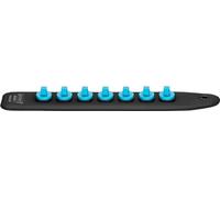 HAZET SmartRail 1/4", vuoto, 850SR-7, Supporto per binario a innesto in plastica per 7x bussole quadrate da 1/4", magnetico, semplice, Azionamento: quadrato 6,3 mm (1/4 di pollice), Made in Germany