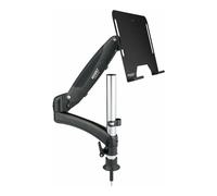 Supporto per laptop HAZET 179N-42, completo di VESA 75/100 e cinghia in velcro, capacità di carico 5 kg, adatto ai carrelli da officina HAZET, per riporre il laptop in modo sicuro e flessibile'.