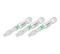 HAZET T20-2223NSLG-T20/3 - Punta esagonale da 1/4", 3 pezzi