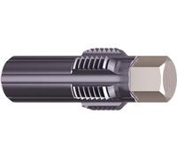 HAZET tagliafili 4683-20, esagono esterno 13 mm, M20 x 1,5, per sensori NOX su autocarri e autovetture, la vite di guida impedisce il ribaltamento, rivestimento TiAIN