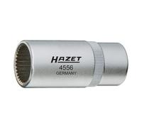 HAZET Utensile per supporto valvola di mandata 4556, Attacco quadro, cavo, 12,5mm (1/2"), Profilo poligonale esterno, 17.9x20mm Quantità:1