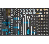 HAZET Werkzeug-Modul Set Chiavi a Bussola 163-549/160 - 1/4 " / 3/8 1/2 "