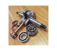 HAZIEC Albero Motore con Cuscinetti a Sfera e Set di paraoli Adatto for 51 55 Sostituisci OEM 503573806(Crankshaft Set)