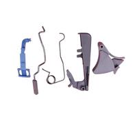 HAZIEC Kit Asta acceleratore grilletto Adatto for Motosega 350 353 346 340 345 503 85 44-01, 503 85 45-01, 503 99 86-01