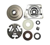 HAZIEC Kit ingranaggio a Vite Senza fine con Ruota dentata for Pompa dell'olio e Tamburo della Frizione da 3/8" Adatto for Parti di Motosega 61 66 266 268 272