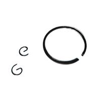 HAZIEC Kit PISTONE 351S P021035201 Adatto for CS-352ES CS-340ES CS-353 CS-340 340S Gruppo Cilindro Motosega 34CC(Original P021-035201)