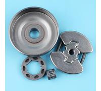 HAZIEC Kit Tamburo Corona pignone Frizione (3/8"-7T) Adatto for Parti di Ricambio for Gabbia Cuscinetto ad Aghi for Motosega 350 351