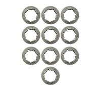 HAZIEC Pignone a Cerchio da 3/8"-7T, 22 mm, 7 scanalature, Adatto for 038 MS380 MS381 MS440 046 MS460 050 051 075 076 066 MS441 MS461 MS650 MS660, 10 Pezzi