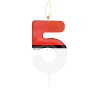 HAZMA 1 Pezzi Candele Digitali A Tema Anime,Decorazioni Torta Compleanno, Per Torta, Per Ragazze E Ragazzi, Decorazioni Tortaper Feste A Tema Anime, Decorazioni Per Feste Di Compleanno（Numero 1） (5)