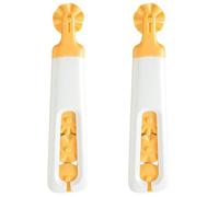 HAZMA Set Di 2 Rulli Tagliapasta,Accessori Per Pasticceria, Rotella Tagliapasta,Rotella Tagliapizza,Tagliapasta In Plastica Per Pasta, Ravioli, Pasta, Pizza, Pasticcini, Pasticceria