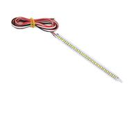 Hazpybz Specchietti Freccia LED 12V | Specchietto retrovisore per auto Striscia automatica per fari Indicatori di direzione Luce che scorre Luci diurne(18cm 1pc)