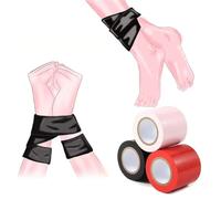 HAZURE 3 nastri statici ultra lunghi in bundle, 3 tubi da 1889,76 pollici, nastro sigillante, multiuso usa e getta