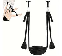 HAZURE Uno Strumento per Esercizi di Yoga con Un Morbido Cuscino in Pelle Altalena e sospensioni pneumatiche bloccate sulla Porta, Che Rendono Il Gioco più Divertente