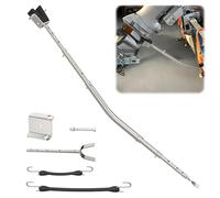 Hazztoll Supporto per motore fuoribordo regolabile per barche da 71,1 cm a 149,9 cm, protegge lo specchio di poppa e il motore fino a 150 HP