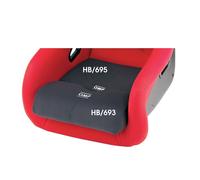 OMP HB/693/N Сuscini per auto Cuscino per sedile auto Cuscino per alzare seduta auto Cuscino sedile