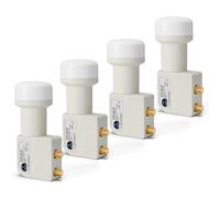 HB-DIGITAL 4 X Twin LNB LNC 2 partecipanti diretti (quattro pezzi) Full HD TV 3D