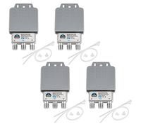 HB-DIGITAL DiseqC - Interruttore con protezione dalle intemperie, Full HDTV 3D 4K UHD