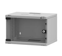 HB-DIGITAL hb-digital Armadio di rete 19 pollici 7U montaggio a parete con porta in vetro - porta di visualizzazione serratura alloggiamento a parete per router computer pannello patch - capacità di c
