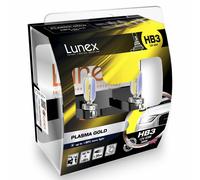 HB3 Lunex Plasma Gold 65W 12V Lampadine Fari Alogeni 2800K Set
