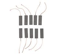 Hbaebdoo 10 spazzole di carbonio motore spazzole in carbonio per parti della lavatrice a 5 x 13,5 x 40 mm