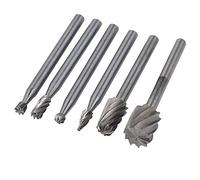 Hbaebdoo 6PCS HSS Multi Tool Routing Router Bit Cutter Attacco per