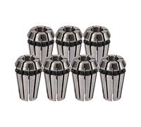 Hbaebdoo 7pcs 1-7mm ER11 Punta per utensile mandrino a collo a molla di supporto per macchina e utensile per tornio di fresatura