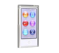 Hbaebdoo Custodia in gomma TPU compatibile con 7th, bianco trasparente