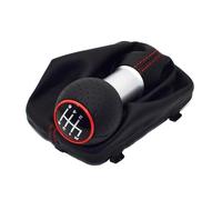 HBAEWEO Tappo Copri Pomello Leva del Cambio automatico Copri Cambio A 6 Velocità Per Audi Per A3 S3 2001 2002 2003(Black-A)