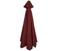 HBALDTEDC Copertura di Ricambio per ombrellone, for Stecche da 6/8, ombrellone da Giardino, Protezione, tettuccio di Ricambio(Burgundy,6 Ribs-2.7m(8.8ft))