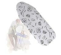 HBALDTEDC Copri ASSE da Stiro Pad, Copriasse da Stiro e Fodera di Ricambio in Cotone Multicolore 40x17 Pollici (102x43 cm)(C)