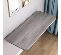 HBALDTEDC Tavolo pieghevole a parete per scrivania, a parete Scrivania pieghevole, piccola scrivania sospesa, aggiunta perfetta a casa/ufficio/cucina e sala da pranzo(Gray Oak Color,100 * 50cm)