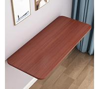 HBALDTEDC Tavolo pieghevole a parete per scrivania, a parete Scrivania pieghevole, piccola scrivania sospesa, aggiunta perfetta a casa/ufficio/cucina e sala da pranzo(Teak Color,70 * 30cm)