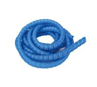 HBALDTEDC Tubo avvolgitore ordinato dei Cavi, Manicotto di Protezione for Tubi in plastica da 5 Metri, Resistente all'Usura, Tubo a Spirale(Blue,25mm Inside Diameter)