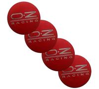 HBANMK 4 Pezzi Coprimozzi per OZ 56MM, Auto Coprimozzo Tappi Cerchioni Copertura Mozzo Centrale Ruota Antipolvere Impermeabile Ruggine Cerchi Protezione