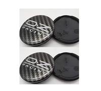 HBANMK 4 Pezzi Coprimozzi per OZ Racing 55mm, Auto Coprimozzo Tappi Cerchioni Copertura Mozzo Centrale Ruota Antipolvere Impermeabile Ruggine Cerchi Protezione