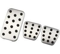 HBANMK Pedaliera Auto per Honda CRV 2017-2020, Copripedali Antiscivolo per Auto Pedali, Pedale Freno Acceleratore Frizione, Copertura del Poggiapiedi Pedale Auto,B MT