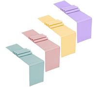 Hbbgdiy 4pcs Satinata Runner di satinies, Lunghe tovaglie Pastello Impermeabili Lucide per la Laurea di Compleanno del Matrimonio Decorazioni da Tavolo da Festa del Banchetto