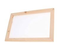 Hbbgdiy Frame di Carta in Legno da 20x30 cm Stampo Fai -da -Te e Set di Deckle per la Fabbricazione della Carta Artigianato, Strumento dello Schermo d'Arte di riciclati per la Stampa e l'artigiana